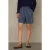 Kings Of Indigo Bangja Linen Navy Stripe