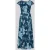 MORE & MORE maxi-jurk met druppelvormige hals en strikceintuur