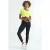 Elastische Crop T-shirt met Ronde Hals