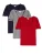 love & roses Shirt  navy / rood / wit