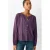 MANGO TEEN gestreepte blouse – paars