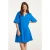 Smashed Lemon 25152 balloon sleeve kort jurkkobalt |