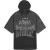 Givenchy overlappend ontwerp grijs T-shirt