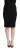 Pencil Rok Knie Lang Stretch Wol