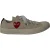 Comme Des Garcons Play x Converse lage sneakers in beige canvas
