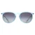 Ray-Ban Ronde Dames Transparant Lichtblauw Grijs Blauw Gradiënt RB4171 Erika