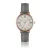 Lederen horloge voor vrouwen Amelia Parker Petite Classique Grey