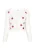 MYMO Gebreid vest  olijfgroen / rood / offwhite