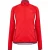 Head Dames Club Logo Volledige Rits Trainingsjack (Rood)