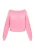 faina Sweatshirt ‘Fashion Look’  rosé / zilver