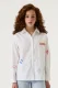 Gebroken witte blouse