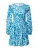 Oasis Jurk  blauw / hemelsblauw / wit