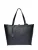 Isabella Rhea Zwart Rundleer Tas