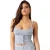 Missy Empire Camisole voor dames met strik aan de voorkant (Grijs)