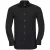 Russell Collection Heren Ultimate Stretch Slim Shirt met Lange Mouwen (Zwart)