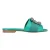 Manolo Blahnik Martamod Flat Groen