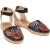 White Stuff Honeysuckle Leaf Espadrille Black