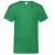 Fruit Of The Loom Heren Valuegewicht V-hals, T-shirt met korte mouwen. (Kelly Groen)