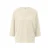 Batwing T-shirt 3/4 losse pasvorm ronde hals ruime amandelkleur dames s.Oliver