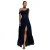 Asymmetrische A-lijn jurk dames Goddiva A Line Chiffon