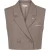Malelions Women Cropped Pinstripe Gilet | Sand