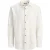 Jack & Jones jprblaparker linen blend l/s shirt 12292161 cloud dancer
