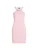 KARL LAGERFELD JEANS Cocktailjurk ‘ Geripptes Racerback-Kleid ‘  pink