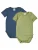 Müsli by GREEN COTTON Rompertje/body  donkerblauw / lichtgroen