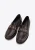 Wittchen Dames Leren Loafers met Decoratieve Klinknagels Bruin Natuurlijk Leer