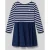 Polo Ralph Lauren Kids Jurk met ronde hals en labelstitching