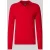 Christian Berg Men Gebreide pullover met polokraag en v-hals