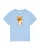 Watapparel Shirt ‘ Fuchs ‘  lichtblauw / oranje / zwart / wit