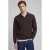 JJ REBEL regular fit gebreide trui – bruin