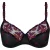 Chantelle Co Bra Underw. Very Covering Black Jewels