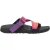 Chaco Tie-dye-slippers voor dames met lage schacht (Glow Orange)