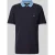 FYNCH-HATTON Regular fit poloshirt met contrastgarnering