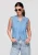 Ombre Bodywarmer ‘OW-VE-E0004’  blauw