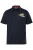 Men Plus Shirt  navy / grasgroen / neonoranje