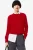 Lacoste Dames Trui rood, Effen