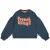 Tumble ’n Dry sweater met tekst – grijsblauw