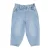 QPI Mini regular fit barrel jeans – lichtblauw