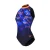 Speedo Dames/Dames Abstract One Piece Badpak (Marine / Roze)