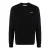 Off-White Heren-T-shirt met lange mouwen (Zwart/roze)