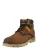 Dockers by Gerli Veterboots  bruin / oranje / zwart / offwhite