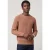 White Stuff Pentire Cotton Crew Lgt Orange