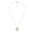 Orphelia Dames 925 Sterling Zilveren Pendant met Ketting – Wit ZH-4569