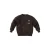Z8 kids sweater Pascal met backprint donkerbruin