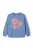 MINOTI Sweatshirt  royal blue/koningsblauw / zalm roze