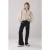 Summum Woman Longsleeve Blouse Tape Embroidery Pebble Beige