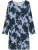 Marc O’Polo Nachthemd ‘ Mix N Match Cotton Modal ‘  lichtblauw / zwart